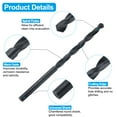 thumbnail image 4 of Uxcell Tap and Drill Bit Set, 1pcs 10-24 UNC Straight Flute Thread Screw Taps & 1pcs 3.8mm Twist Drill Bits, Black Oxide HSS-6542 Tapping Threading Tool Kit, 4 of 7