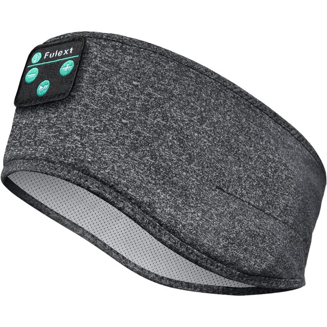 Perytong Auriculares para Dormir, Auriculares Deportivos Bluetooth con Diadema con Altavoces estéreo HD Ultrafinos, Perfectos para Dormir, Hacer Ejercicio, Trotar, Yoga, insomnio, Viajes en avión, med