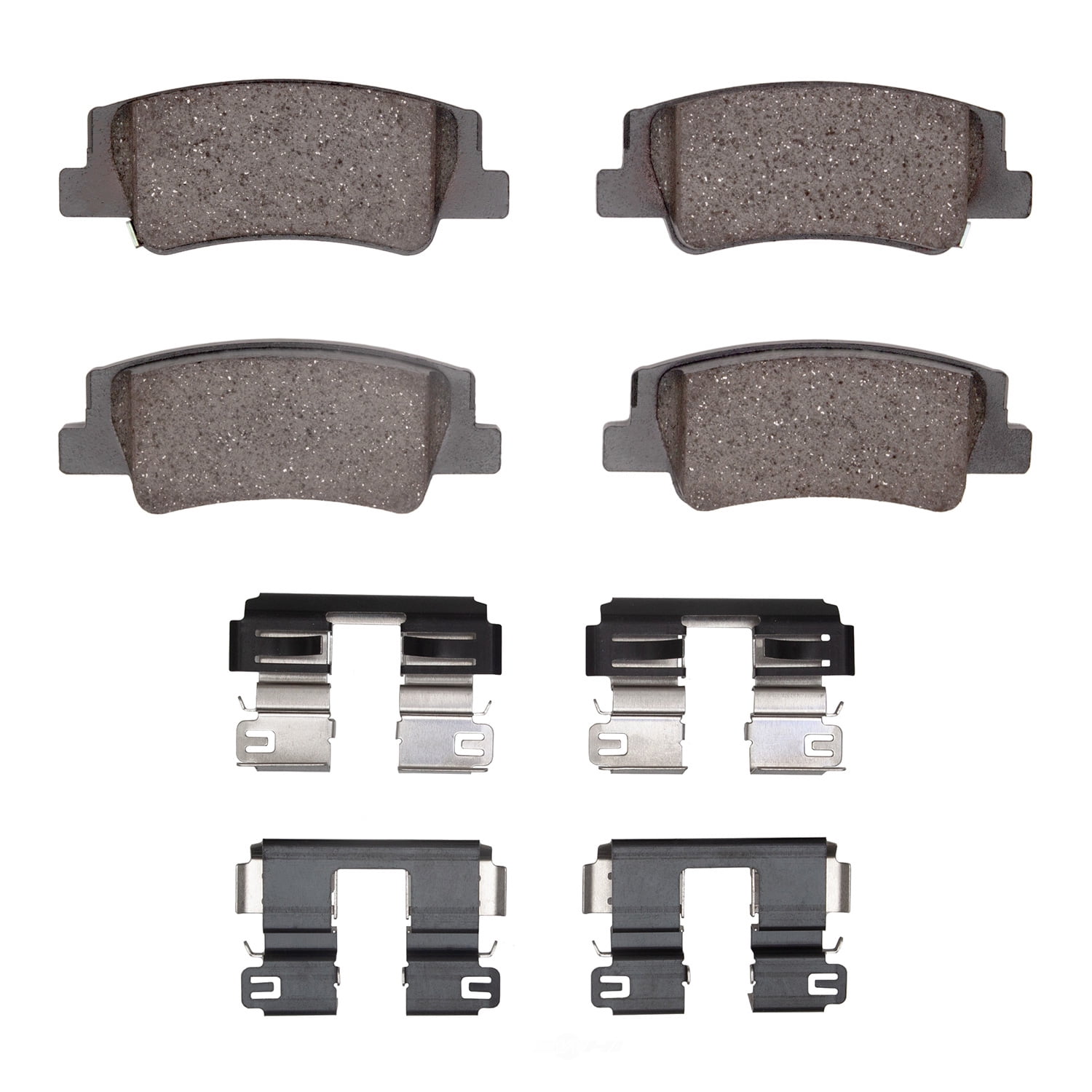 Dynamic Friction Company 1551-2299-01 DFC 5000 Advanced Brake Pads - Ceramic and Hardware Kit - OE