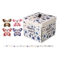 thumbnail image 1 of Shangren Flying Butterfly Card Surprise Tricky Toy Flyers Butterflies Clockwork Butterfly Blue, 1 of 8