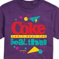 thumbnail image 2 of Coca-Cola - Retro - Coke Can't Beat The Real Things - Men's Short Sleeve Graphic T-Shirt, 2 of 4