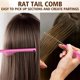 thumbnail image 3 of OPALESQUE 4 Pzas Cepillo de Pelo con Cerdas de Jabalí para Cabello Suave, Frizz, Cola de Caballo Elegante, Moños y Borde de Cabello de Bebé, Peine de Burla / Peine para el Cabello, Cepillo de Borde,, 3 of 9