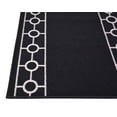 thumbnail image 3 of Extra-Long Low Pile Runner Rug Skid Resistant Backing Rug Runner Bordered Geometric Abstract Design Cut to Size Roll Runner Rugs - 13 Feet x 32 Inch, 3 of 9