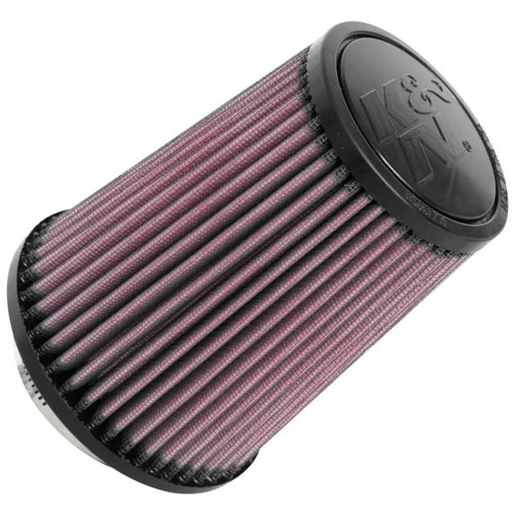 K&N Universal Clamp-On Air Filter: High Performance, Premium, Replacement Engine Filter: Flange Diameter: 2.75 In, Filter Height: 5.875 In, Flange Length: 0.8125 In, Shape: Round Tapered, RU-9310