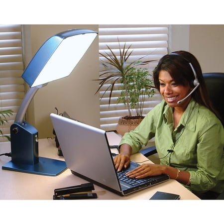 Carex Day-Light Sky Bright Light Therapy Lamp, White