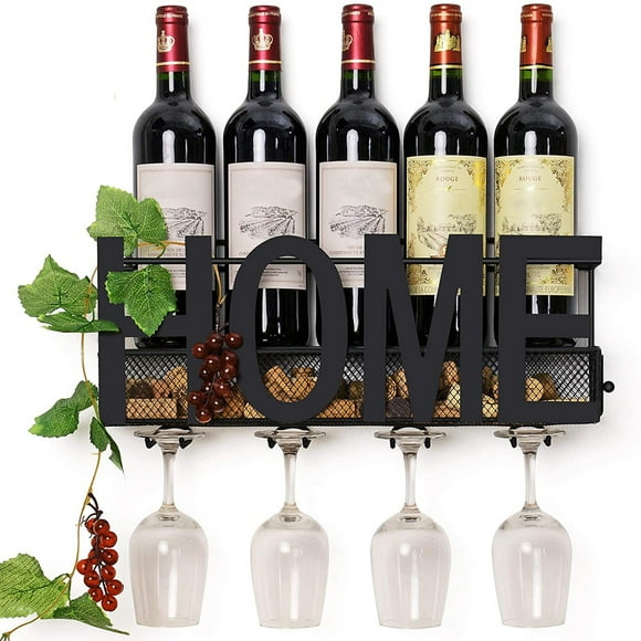 Wall Mounted Wine Glass Rack