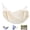 Beige, variant on Large Hammocks for Outside, Long Replacement Hammock Two Person for Stand, Blue White Stripes