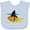 AE-Light Blue, variant on Inktastic Funny Goldfish with Shark Fin Boys or Girls Baby Bib