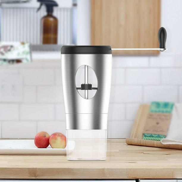 Snorda Hand Coffee Grinder Stainless Steel Conical Burr NoPower Manual Coffee Grinder For Drip