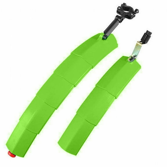 FACEGA Mudguards Mountain Bike,Prevents Mud and Debris Bike Mudguard Set,Sturdy and Durable Bike Accessories,Green