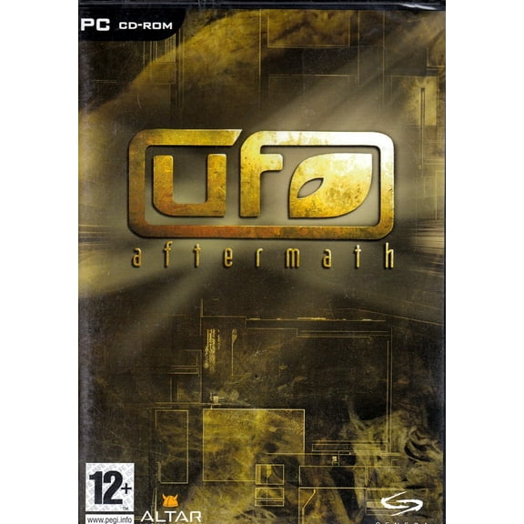 UFO Aftermath PC CDRom - A Combination of a Small Squad Tactical Combat and a Global Strategy Game