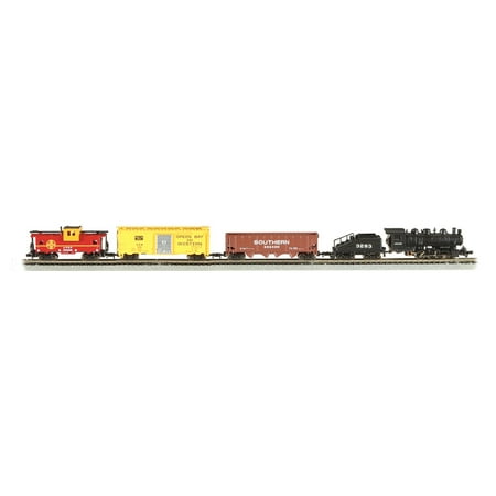 - Bachmann Trains Yard Boss N Scale Ready-to-Run Electric Train Set | 24014-BT
