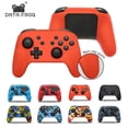 thumbnail image 2 of Étui en Silicone Souple Compatible-Nintendo Switch Pro Contrôleur Housse de Protection Grips pour Accessoires Switch Pro Noir, 2 of 6