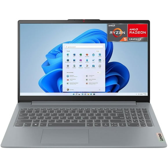 Laptop LENOVO IdeaPad AMD Ryzen 5 7520U 8GB RAM 256GB SSD Windows 11 Home Teclado en Ingles Reacondicionado