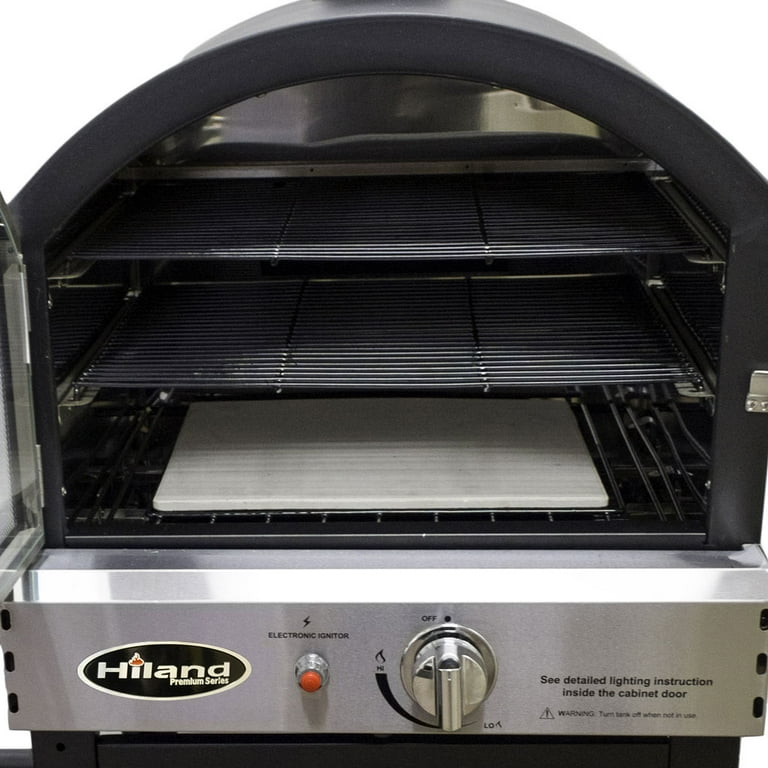 Hiland propane pizza clearance oven