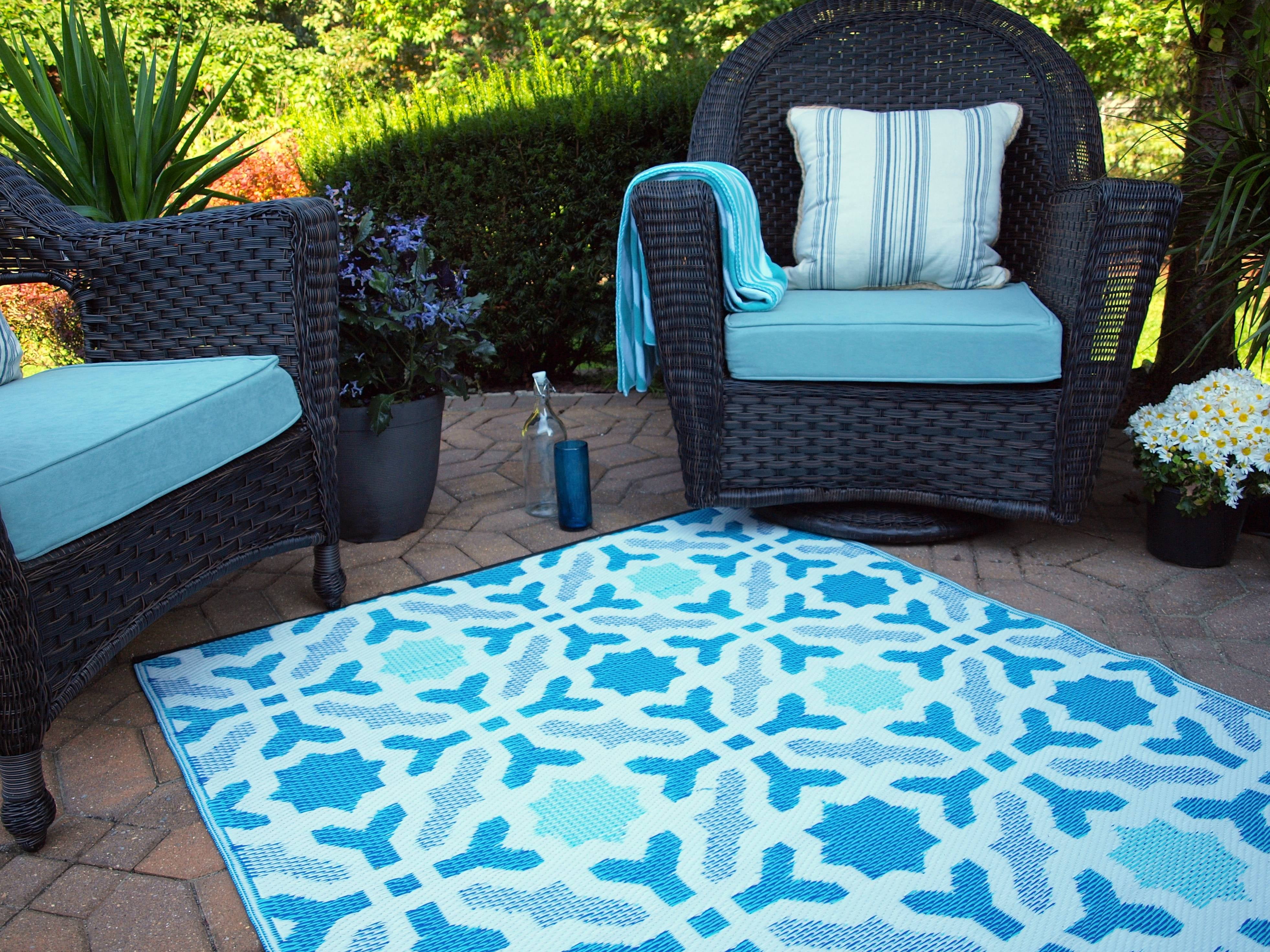Walmart Outdoor Rug Gertmenian 21358 Nautical Tropical Carpet Outdoor