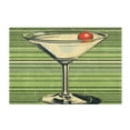 thumbnail image 7 of Yayeee Bath Rug for Bathroom Floor Non Slip Rectangle Fluffy Soft Absorbent Mat, 16"x24", Red Martini, 7 of 7