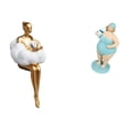 thumbnail image 1 of Estatua artística, figura de resina, escultura abstracta, traje de baño para mujer, decoración de mesa, adorno creativo para playa, adecuado para sala, 1 of 8