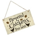 thumbnail image 1 of Chicken Coop Sign Vintage Vintage Hanging Plates Garden Plaques Wall Decor Home Decoration Farm Accessories for Outdoor Backyard No.3, 1 of 7