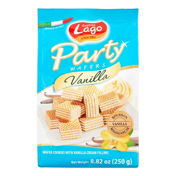 Gastone Lago Party Vanilla Wafer Cookies, 8.8 oz Bag