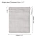 thumbnail image 2 of REGALWOVEN 6"x5" Bolsa de sacos de monedas, 6 piezas de bolsas de tránsito para cambio Estilo 1, Blanco, 2 of 7