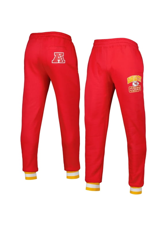 KC Chiefs Chiefs Zubaz Red Zebra Jogger Sweatpants