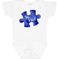 thumbnail image 3 of Inktastic Autism Awareness Be Kind Dark Blue Puzzle Piece Boys or Girls Baby Bodysuit, 3 of 5