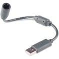 thumbnail image 3 of Replacement Dongle USB Controller Breakaway Cable Cord Game Controller Adapter for Xbox 360 PC Wired Controller Rock Band and Guitar Hero - Grey (3 Pack), 3 of 5