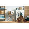 thumbnail image 2 of Ahgly Company Tapis Rectangulaire Orange Lavable en Machine, 2 Pieds x 3 Pieds, 2 of 7