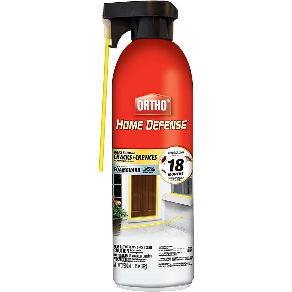 Ortho Home Defense Insect Killer for Cracks & Crevices Spray Foam