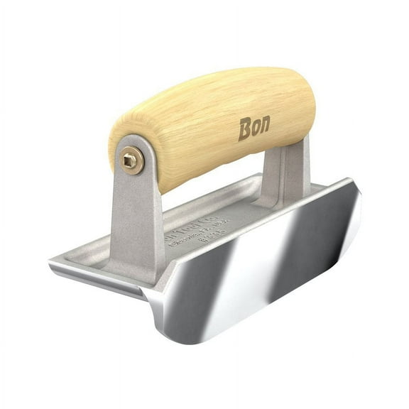 Bon 89-335 Edger - BulletStainless Steel 6-in. X 2 1/4-in. Lip 3/4-in. X 3/16-in. Wood Handle