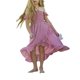 thumbnail image 3 of TRKIYQC Vestido con hombros descubiertos para padres e hijos con dobladillo con volantes, ropa de verano estilo tubo superior dulce TRKIYQC moderno, 3 of 9