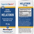 thumbnail image 3 of Suplemento de melatonina de alta fuente, 25 mg, sublingual, 60 comprimidos, 3 of 9