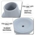 thumbnail image 2 of 4pcs Non-Slip Rubber Feet For Shower Chair Bath Stool Shower Chair Leg Cap Non-Slip Replacement Feet Covers Chair Leg Floor Protector Chair Leg Cover, 2 of 7