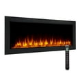 thumbnail image 6 of SimpliFire Forum Outdoor Electric Fireplace for Patio 55" Wide Recessed in Wall Fireplace, 6 of 9
