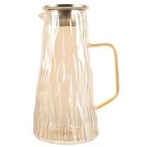 LIFKOME  Infuser Glass Kettle Versatile Water Jug Home Decor Pitcher