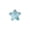 Blue, variant on 1 Pc Glow in the Dark Star Stones Mini Luminous Star-Shaped Pebbles Outdoor Decorative Resin Glowing Rocks for Landscaping Fairy Garden,Yard,Bonsai, Vase Filler, DIY Crafts, Blue