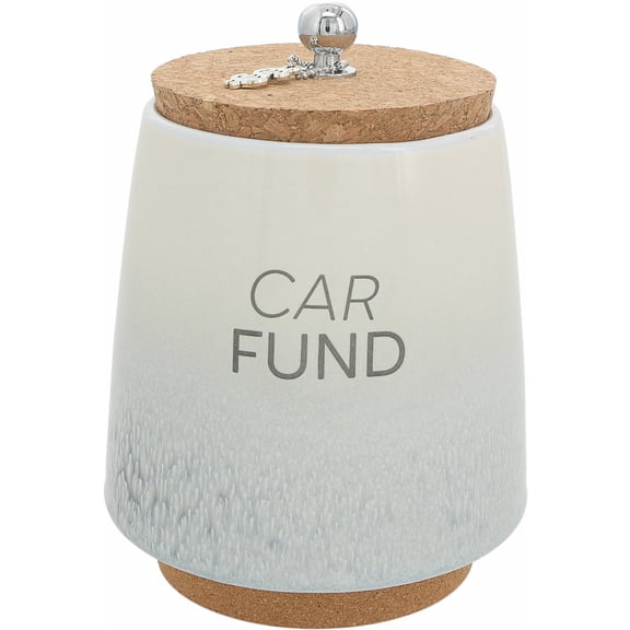 Pavilion Gift Company - Car - 6.5" Ceramic Savings Bank