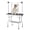 Black, variant on Aukfa 46" Folding Pet Grooming Table for Pet Dog and Cat - Blue