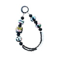 thumbnail image 2 of Llavero con cuentas Fernando pulsera con dijes para mochila regalo para mujer Negro, 2 of 8