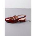 Women‘s Mary Jane Shoes Red Flat Shoes For Women