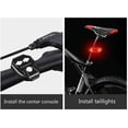 thumbnail image 4 of Luz trasera de bicicleta, intermitentes recargables por USB, control remoto inalámbrico inteligente, 4 of 5