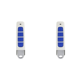 thumbnail image 1 of Control remoto de 4 teclas de plástico con código de clonación de 433 MHz para puerta de garaje (+) blanco y azul, 1 of 5