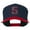 Navy Red, variant on Athletic Number 5 Embroidered Classic Two Tone Cap - Black Red OSFM