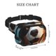 thumbnail image 4 of Easygdp Playful Smile Cute Dog Fanny Packs para Mujeres y Hombres, Bolsa de Cinturón, Bolsos de Cruz para Trabajo/Correr/Senderismo, 4 of 9