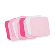 thumbnail image 4 of Spasilk Baby Terry Washcloth Wipes Set for Newborn Boys and Girls, Pack of 10, Pink, 4 of 4