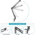 thumbnail image 2 of Adjustable Desktop Clamp Suspension Boom Scissor Mount Stand Holder for Logitech Webcam C922 C930e C930 C920, 2 of 5