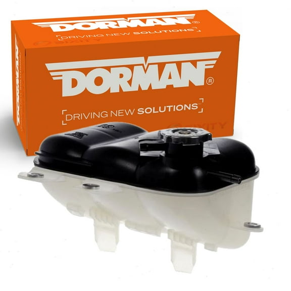 Dorman Front Engine Coolant Reservoir compatible with Dodge Ram 1500 3.7L 4.7L 5.7L V6 V8 2002-2003