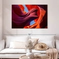 thumbnail image 2 of Elephant Stock Curve At Antelope Canyon Arizona Wall Art - Horizontal Canvas Wall Art - Living Room Wall Decor - Nature Canvas - Red And Orange Decor - 48" x 32", 2 of 8