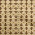 thumbnail image 1 of oneOone Polyester Lycra Gamboge Yellow Fabric Asian Ikat Craft Projects Decor Fabric Printed By The Yard 56 Inch Wide, 1 of 4